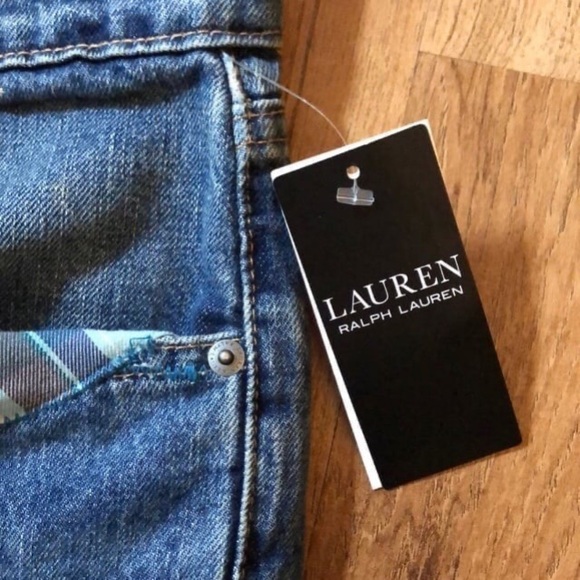 NWT Ralph Lauren Patchwork Boyfriend Jeans - Picture 6 of 16